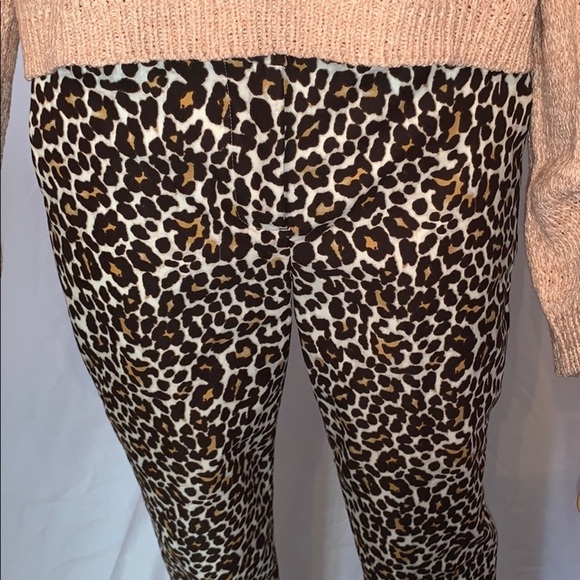 J Crew Bennett Chino Leopard Print NWT - Picture 3 of 10